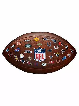 WILSON | Football Americano NFL Off Throwback Logo delle 32 squadre |